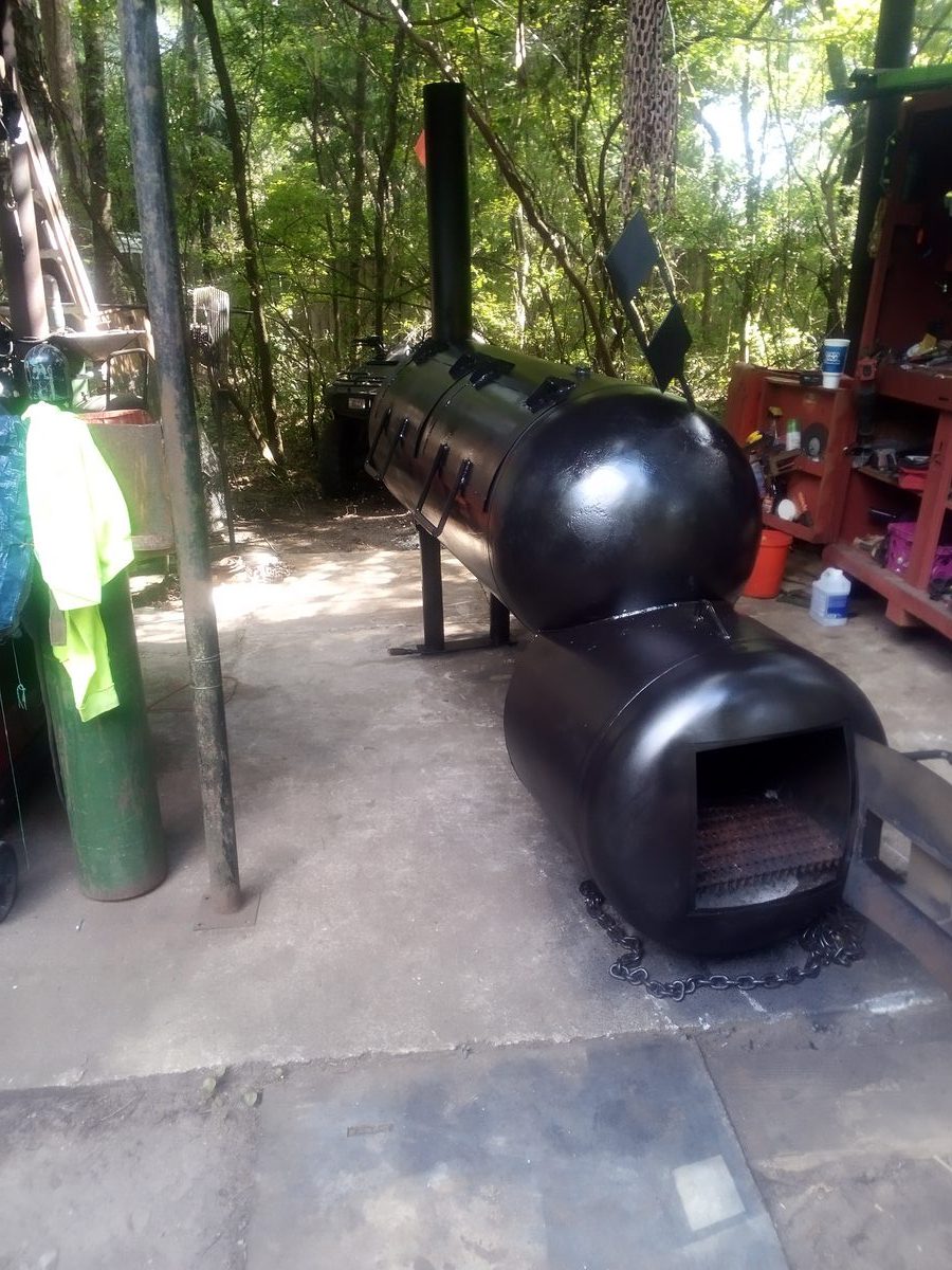 250 Gallon BBQ Smoker - 6
