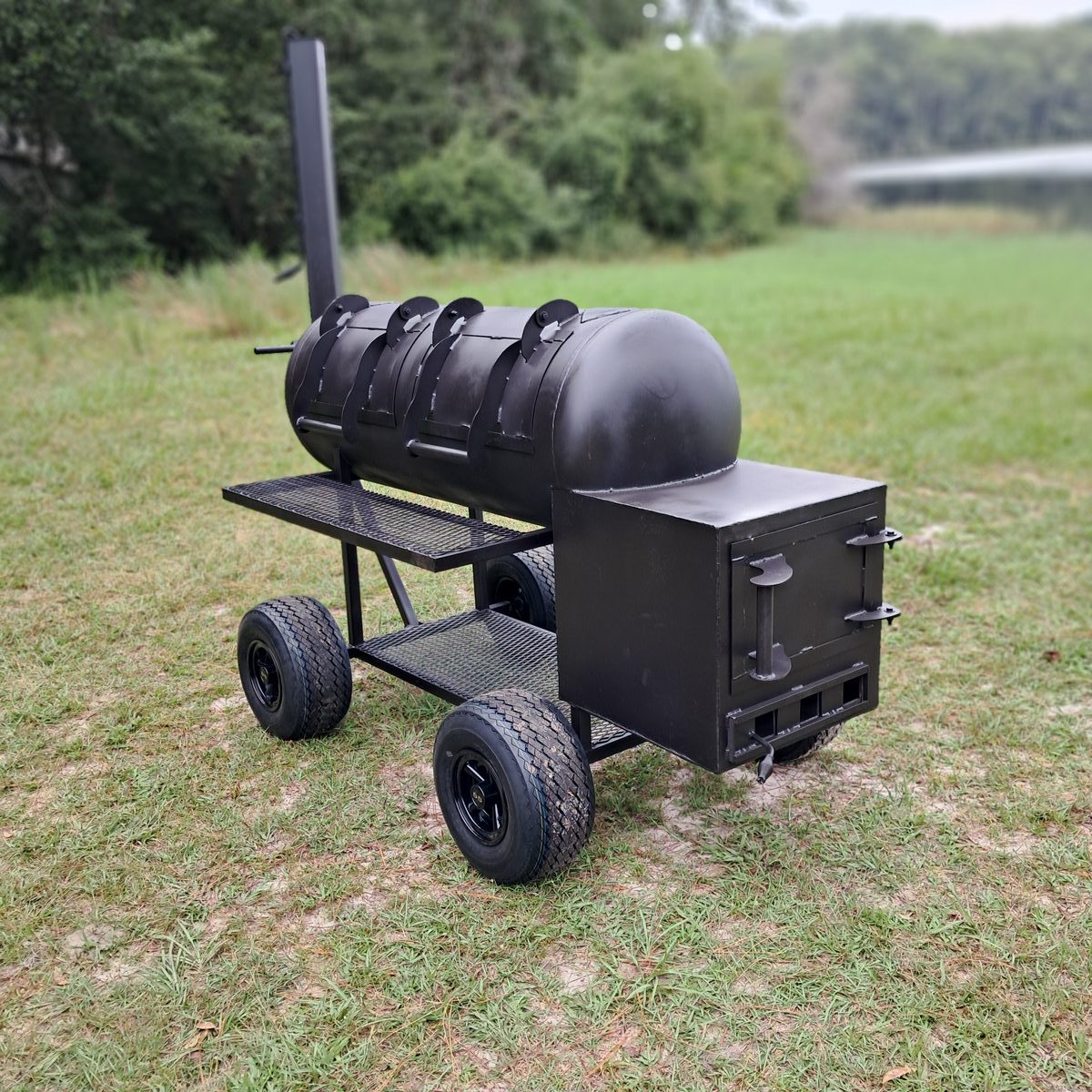 Custom BBQ Smoker - 5