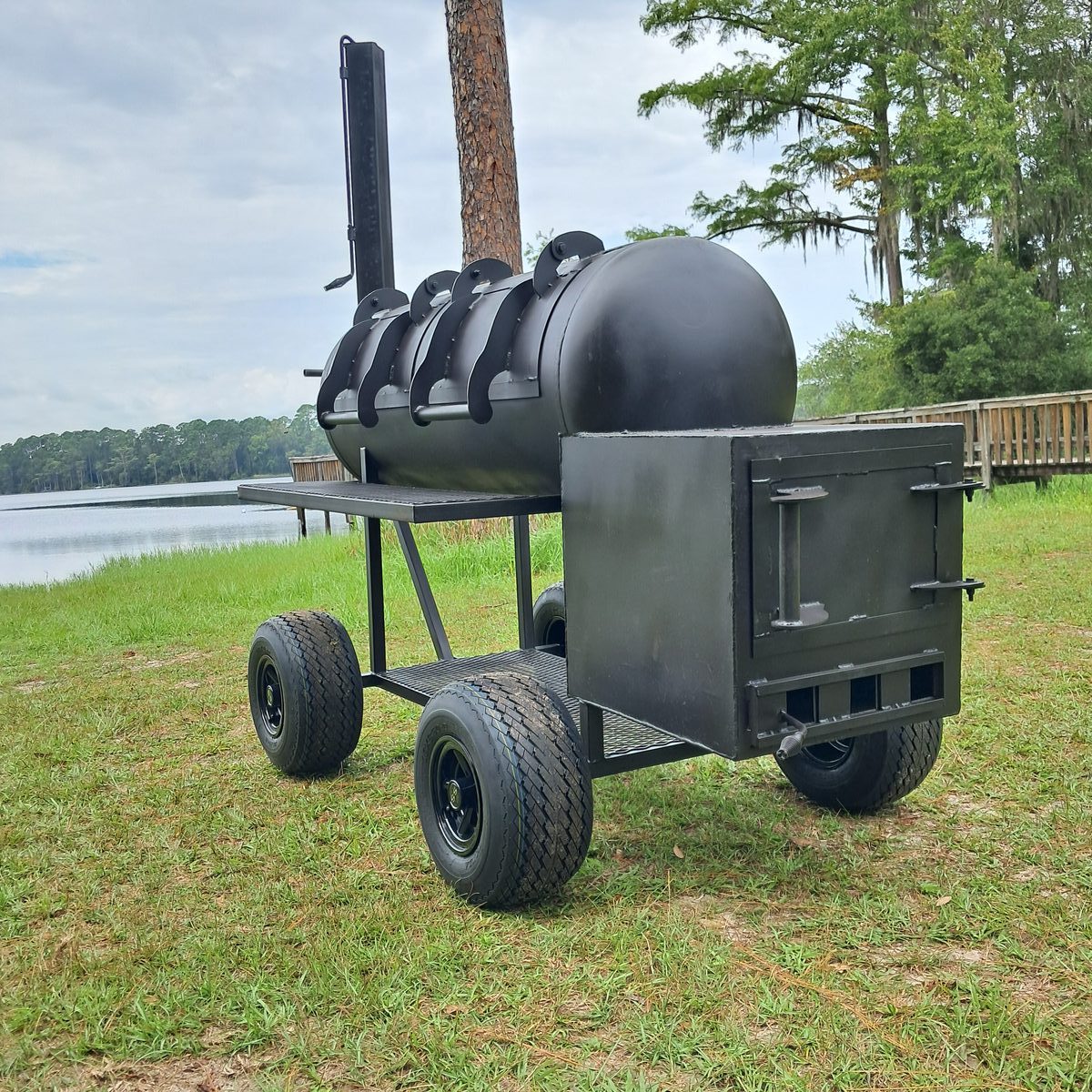 Custom BBQ Smoker - 6