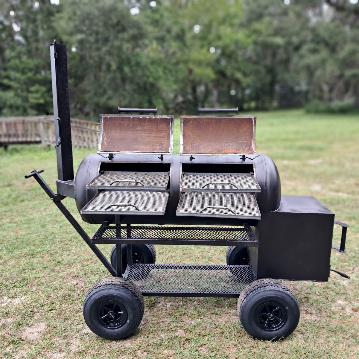 Custom BBQ Smoker - 7