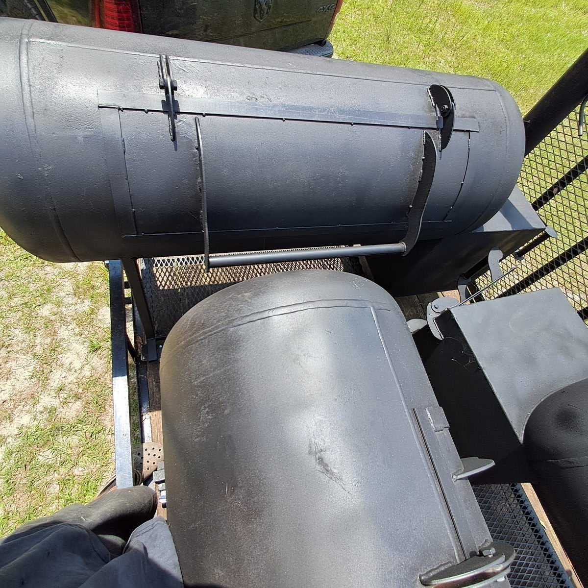 120 Gallon Reverse Flow Smoker - 5